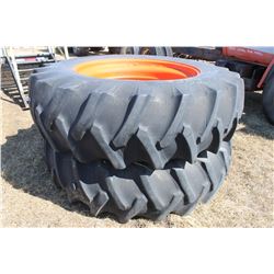 CASE RIMS & 20.8 X 42 TIRES