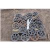 Image 1 : 18 PULLEYS & 4 SHAFTS