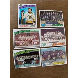 John Bucyk, Patrick Division, Adams Division Vintage Hockey cards