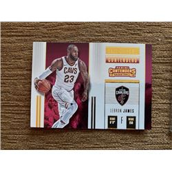 Lebron James Contenders hall of fame insert