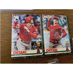 Shohei Ohtani Topps holiday lot