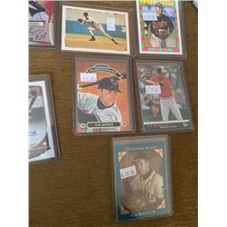 Lot of 5 Cal Ripken Cards with inserts