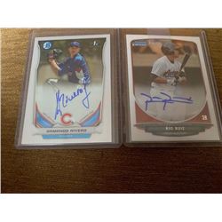 Armando Rivero and Rio Ruiz Bowman chrome auto