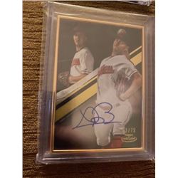 2019 Topps Gold Label Framed Black /75 Auto RC Trevor Bauer
