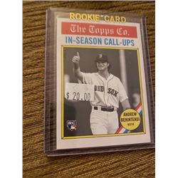 Andrew Benintendi Topps RC