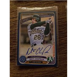Matt Chapman Gypsy Queen auto