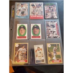 9 Card Yankees lot