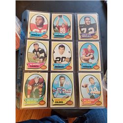 9 Vintgage Football card Lot