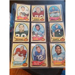 9 Vintgage Football card Lot