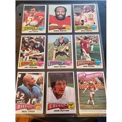 Vintage Football Card lot