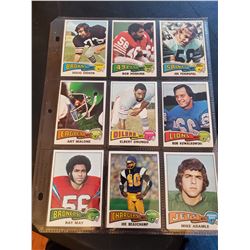 Vintage Football Card lot