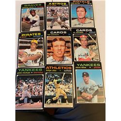 Vintage base ball cards