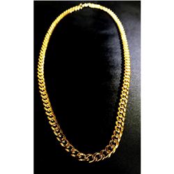 24k Gold Filled Men's Necklace Chain