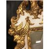 Image 2 : 19th C. Ornate Gold Gilt Rococo Italian Florentine Mirror With Griffins & Cherubs 24" x13"