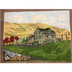 Tone The Bone Original Hand Hooked Original Country House Hooked Rug