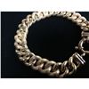Image 2 : Custom Made Italian 14K Yellow Gold Cuban Link Bracelet