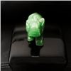 Image 4 : Asian Carved Dark Green Jade Elephant Figure
