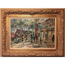 The French Market - Original Oil