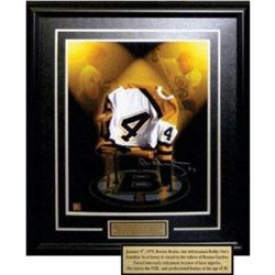 Bobby Orr Limited Edition Autograph SP Fabulous Retirement Piece