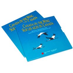 1995 50-CENT CANADA ON THE WING STERLING SILVER 4-COIN SET