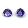 Image 2 : Lot Of 2 Round Cut Tanzanite Gemstone 1.24 Carat Total Weight