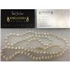 Image 1 : 7-8mm Freshwater Pearl Necklace with Gold Clasp