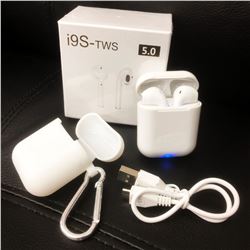 New Set Of i9S-TWS Wireless Air pods With Case, Charging Cord & Box