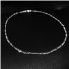 Image 1 : Sterling Silver 925 Figaro Link Necklace
