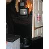 Image 1 : Rolling rack mount cabinet, (2) trash c