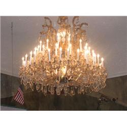 Magnificent Crystal Chandelier - Movieland Wax Museum