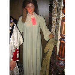 Female extra - wax figure from film The