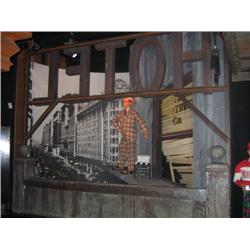 Set/scene - A replica from the 1947 mov