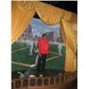 Image 1 : Sports setting backdrop & stage. Includ