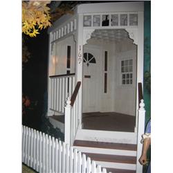 Set/scene - front porch/door (not inclu