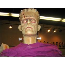Wax head of FRANKENSTEIN