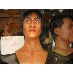 Wax head of BRUCE LEE