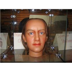 Wax head of PRINCE CHARMING