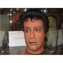 Wax head of SYLVESTER STALLONE