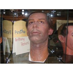 Wax head of ANTHONY PERKINS