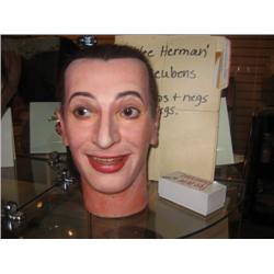 Wax head of PEEWEE HERMAN