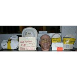 CARL KARCHER, Founder of Carl's Jr.) wax head