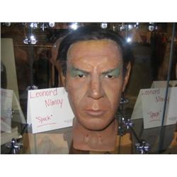Wax head of LEONARD NIMNOY as SPOCK