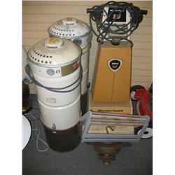 (lot) WORLD VAC Vacuum, (2) HP Vacuflo 
