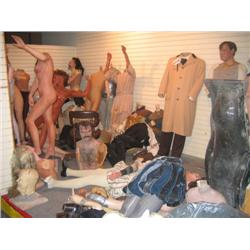 (lot) wax figure bone yard (miscellaneo