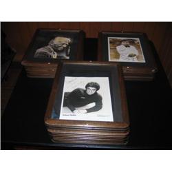 23 Framed & Originally-signed celebrity photos. Include