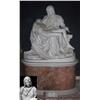 Image 1 : Handcut PIETA Carrara Marble Statue