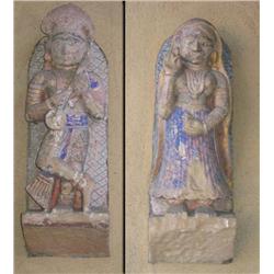 Antique INDIAN GUARDS - Movieland Wax Museum