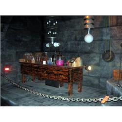 Set/scene props of Frankenstein, desk, 