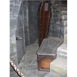 (lot) contents of area, (2) caskets, li