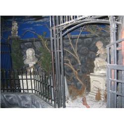 (lot) set/scene - graveyard scene (used